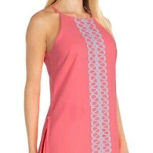 LILLY PULITZER Pink Pearl Romper, Size 10